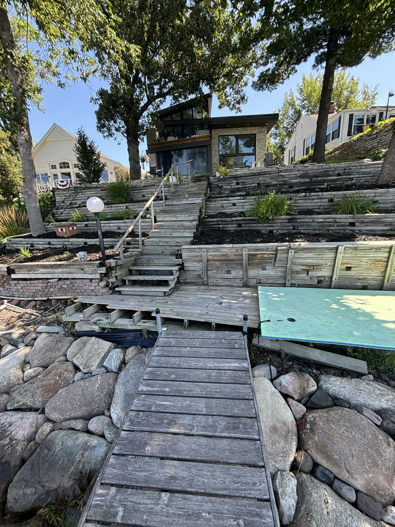 Finish landscaping and putting green in Excelsior