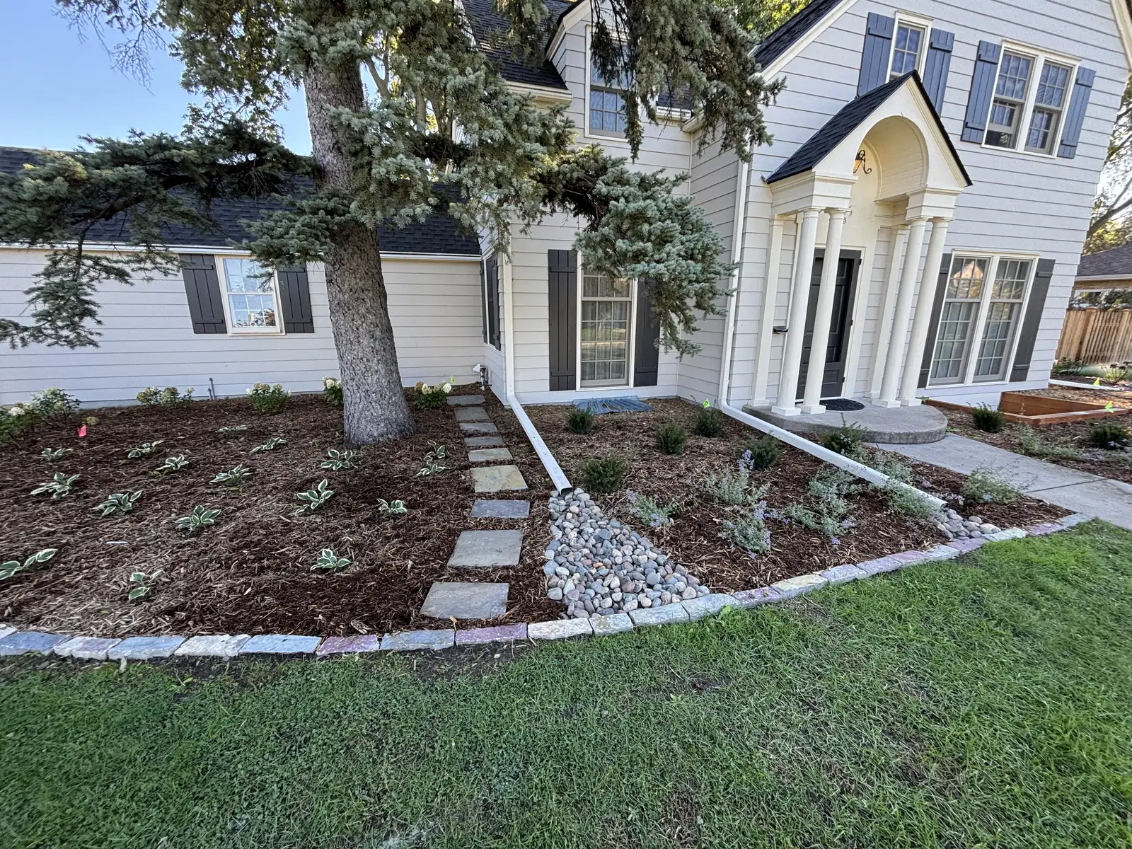 Outdoor living space design for Edina property