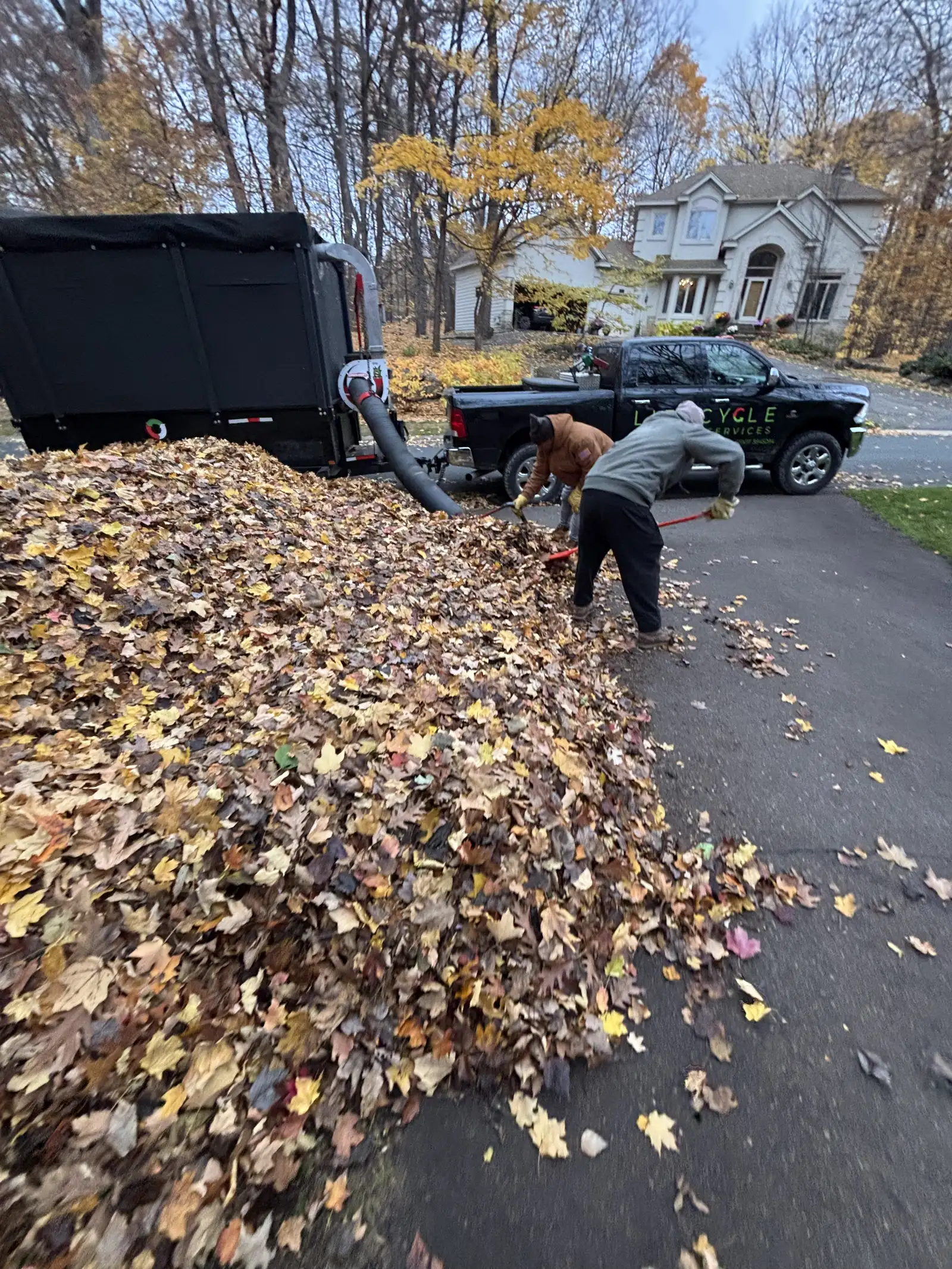 Landscape and hardscape work in Chanhassen, MN