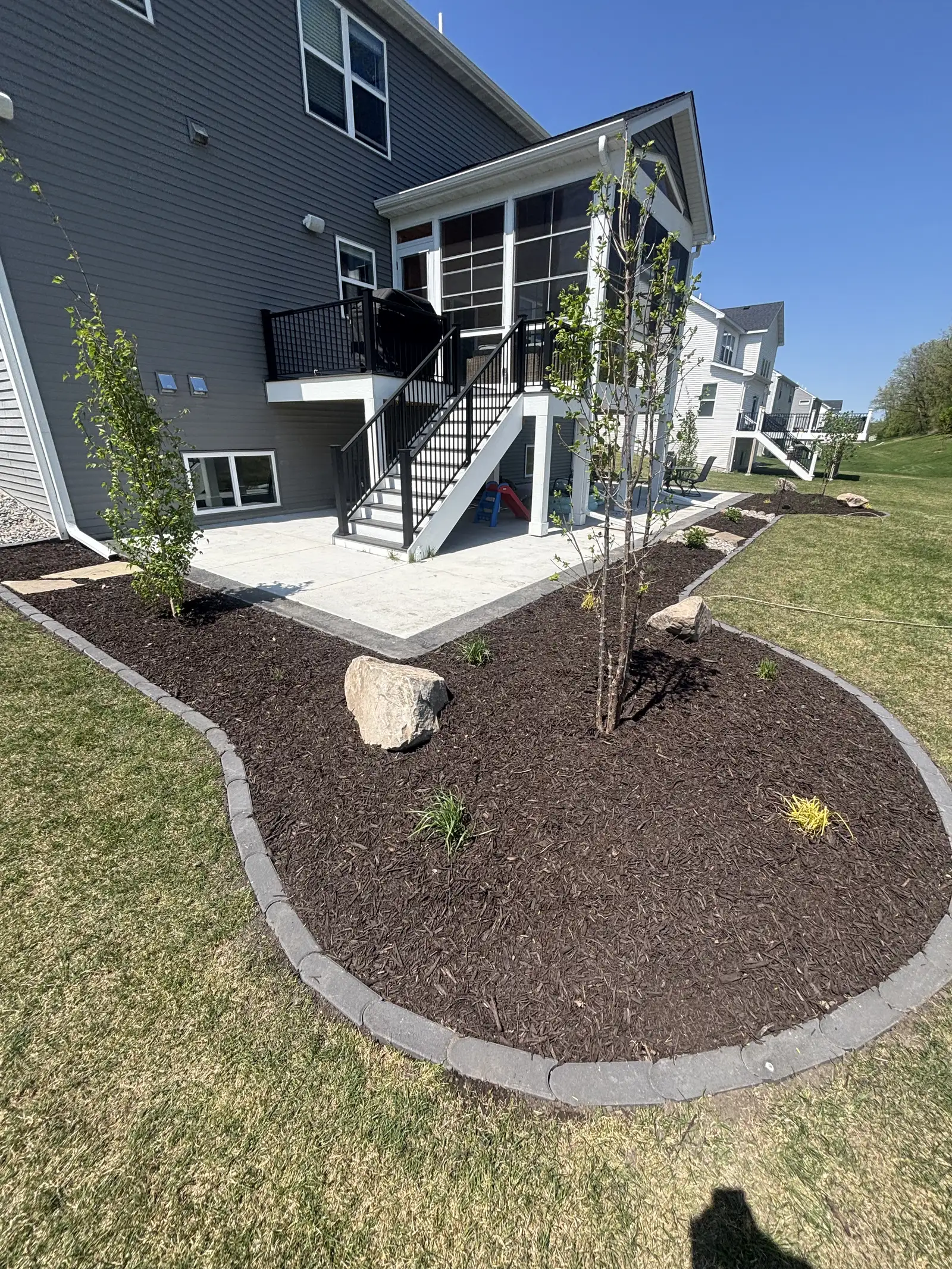 New Construction Landscape Design & Install project photo — medina landscape design 09