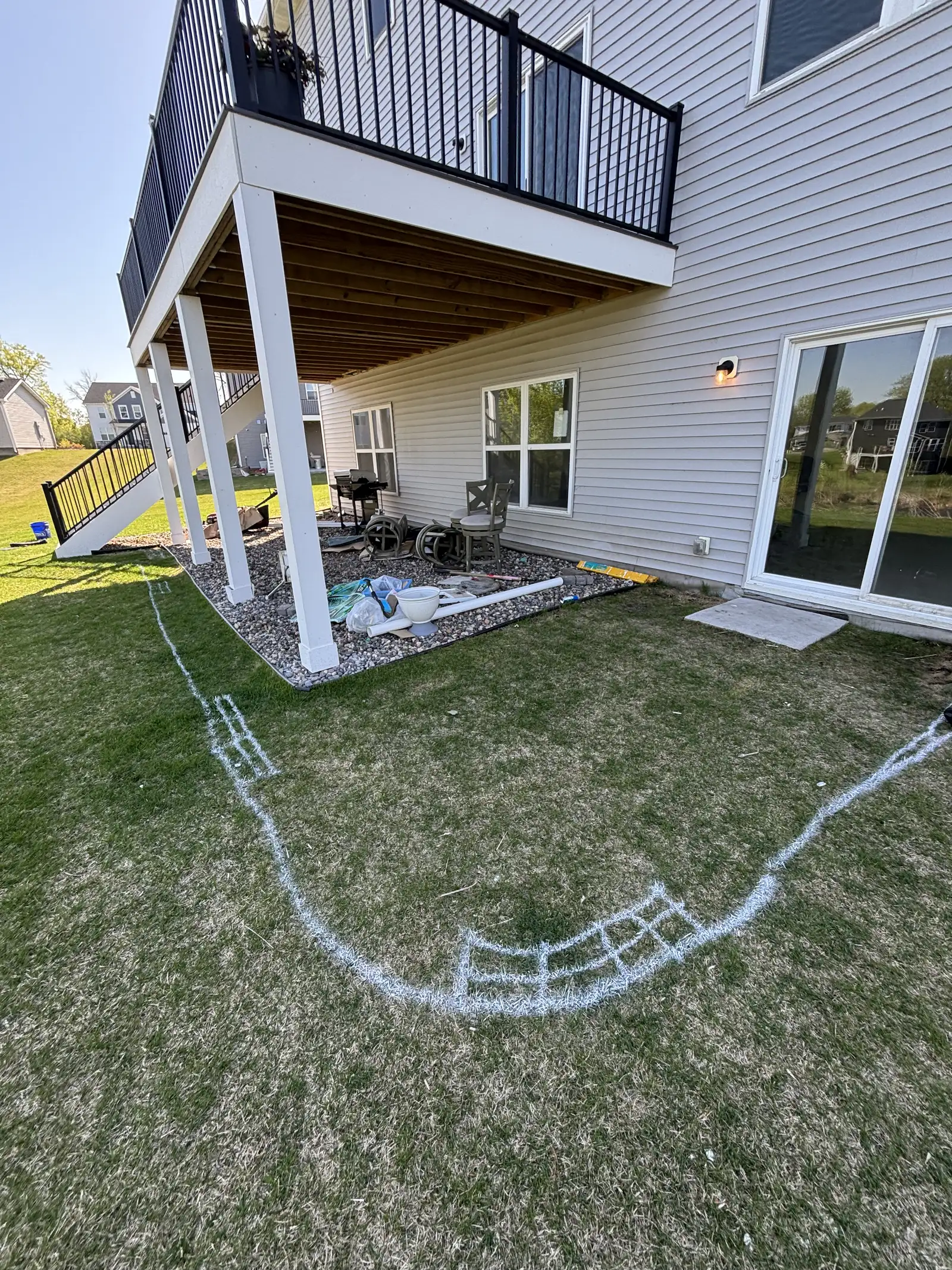 County Materials Grand Discover paver patio installation in Wayzata, MN